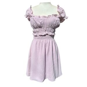 Sabo Yulia Babydoll Dress Small Cottage Milkmaid Ruffle Mini Romantic Retro NWT